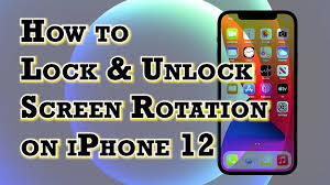 how to lock and unlock iphone 12 screen