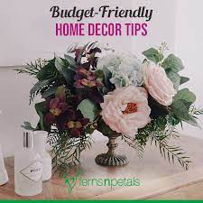 decor tips with artificial flowers