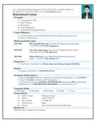 Click here to review sample resumes and choose a mechanical engineering resume template. 18 Standard Cv Format Ideas Sample Resume Format Resume Format Download Cv Format