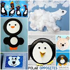 Space themed printables in store now! Polar Opposites Crafty Penguins And Polar Bears Artsy Momma