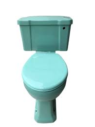 Turquoise Toilet Art Deco Nationwide