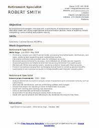 Looking for the best cv format. Retirement Specialist Resume Samples Qwikresume