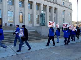St Louis Postal Workers Protest Possible Increase In Mail Delivery