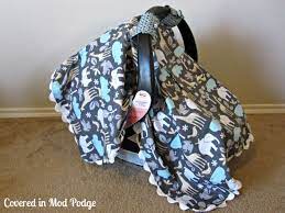 Easy Car Seat Canopy Tutorial