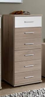 With six drawers' worth of storage, you'll have room for your clothing, and you'll save floor space, too. German White Gloss Oak 6 Drawer Tall Narrow Chest Of Drawers 4038061158039 Ebay