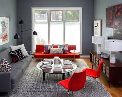18 stunning red sofa living room design