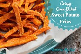 crispy oven baked sweet potato fries