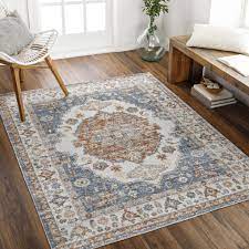 mark day washable area rugs 6ft round