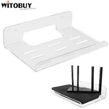 Wifi Router Shelf Wall Mount Cable