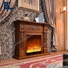 Freestanding Victorian Wooden Fireplace