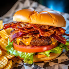 mile high bacon thickburger recipe