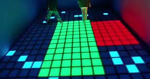 active interactive game led floor