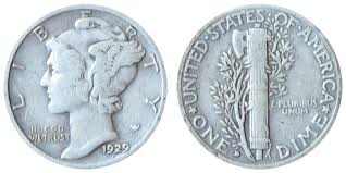 1929 D Mercury Silver Dime Coin Value Prices Photos Info