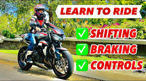 how to ride a motorcycle for beginners