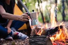 How do you make camp coffee?