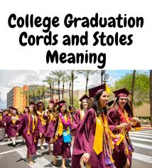 college graduation cords and stoles