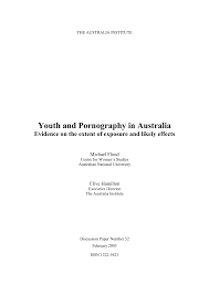 PDF) Youth and Pornography in Australia Evidence on the extent of exposure  and likely effects
