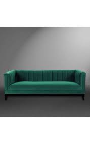 3 seater guerico art deco design sofa