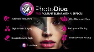 free portrait editor photodiva