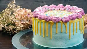 Eine torte fondant tauglich machen / ganache rezept. Bunte Geburtstagstorte Backen Drip Cake Selber Machen Torten Rezepte Ohne Fondant Absolute Lebenslust