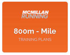 800m mile training plan level 3