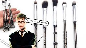 these harry potter wand make up brushes