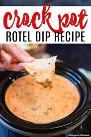 crock pot rotel dip recipe easy rotel