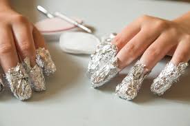 how to quickly remove acrylic nails at