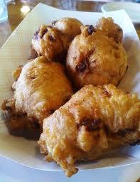 clam fritters at aunt carrie s
