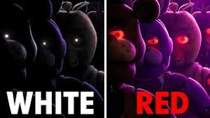 why red glowing eyes for animatronics