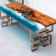 Resin Table Dining Coffee Table