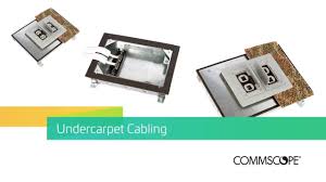 undercarpet cabling you