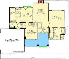 Two Story Plan With A Side Load Garage