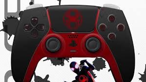 ps5 fan design spider man across the