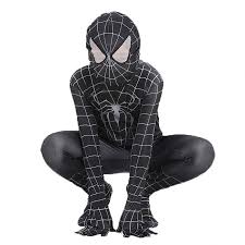 It all depends on their particular style. Boys Venom Black Spiderman Costume Kids Cosplay Spandex Bodysuit Costume Party World