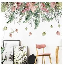 Nordic Monstera Leaf Wall Stickers