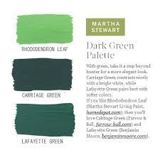 Green Paint Colors Featured On Martha
