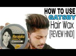how to use gatsby wax indian men s