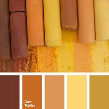 These shades of brown and red can be used together, or also combined with a color from the tans/yellows, yellow browns or warm. Color Palette 2270 Color Palette Ideas