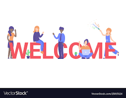 Concept New Team Member Welcome Word