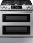 6.0 cu.ft. Slide-In Double Oven Gas Range NY63T8751SS Samsung