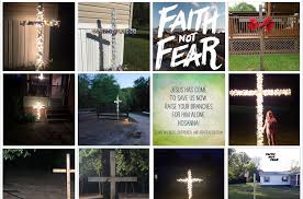 faith not fear crosses bring cheer and