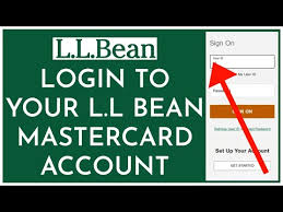 l l bean mastercard account