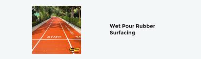 wet pour rubber surfacing