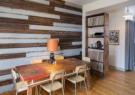 10 Fresh Designs For A Reclaimed Wood Wall
