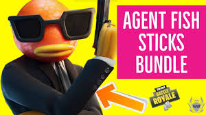 Each set includes 1 x robo fish, 1 x fishbowl, 1 x 50g never wet sand, 1 x never wet sand squeezer, 2 x spare batteries and 1 x instruction manual; How To Get New Contract Giller Skin Pack In Fortnite New Fortnite Agent Fish Sticks Skin Bundle Youtube
