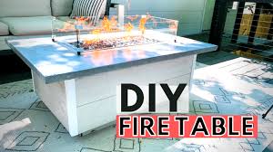 How To Build A Diy Fire Pit Table And