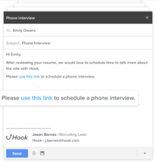interview invitation email