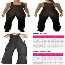 Details About Arctix Womens Insulated Bib Overalls Black 1x