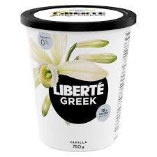 liberte greek yogourt vanilla 0 m f